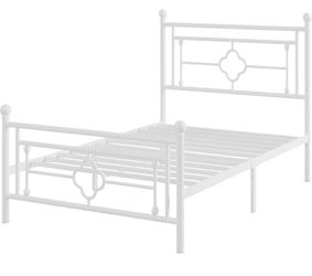 Allewie Twin Size Metal Platform Bed Frame