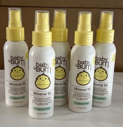Baby bum sunscreen spray