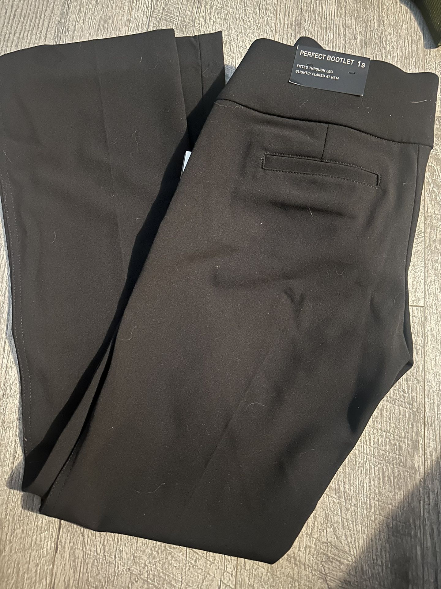 Boot Cut Size 1 Black pants 