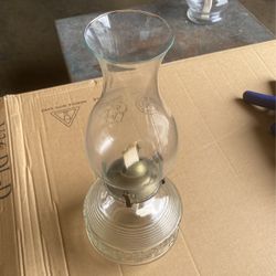Vintage Farm Oil Lamp 