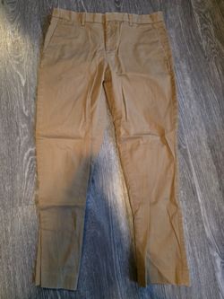 Men Light Brown Express Pants 32x30