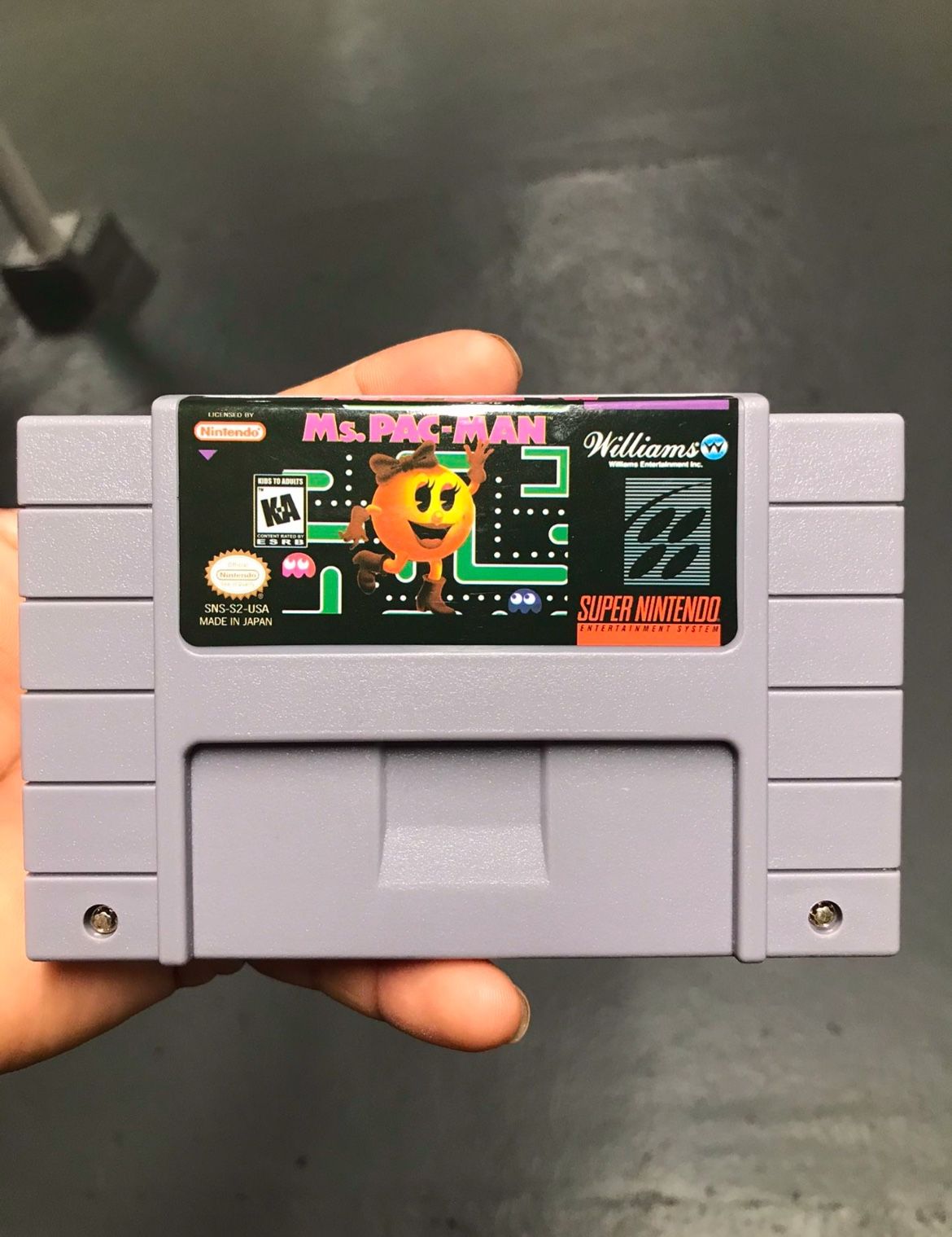 MS PAC-MAN for Super Nintendo 