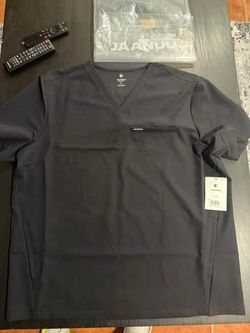 Jaanu Top Scrub (Black)
