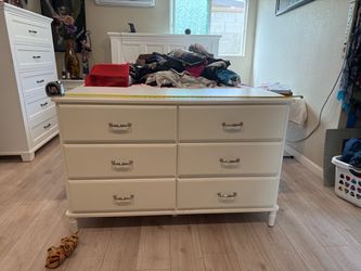 White Drawers