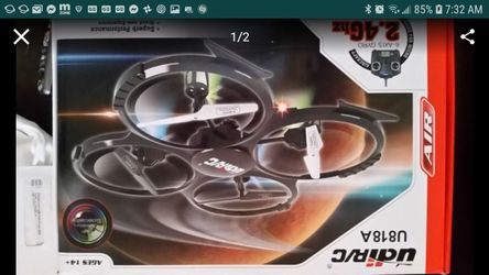 UDI RC HD DRONE NEW ,EXTRAS BLADES, NEW