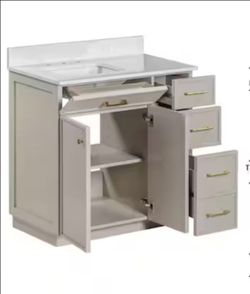 36" BATHROOM VANITY NEW