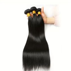 Bundles 3bundles Human Hair Straight 14-inch 12A 