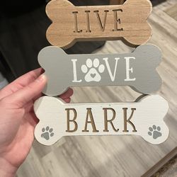 Sign, Live Love Bark 