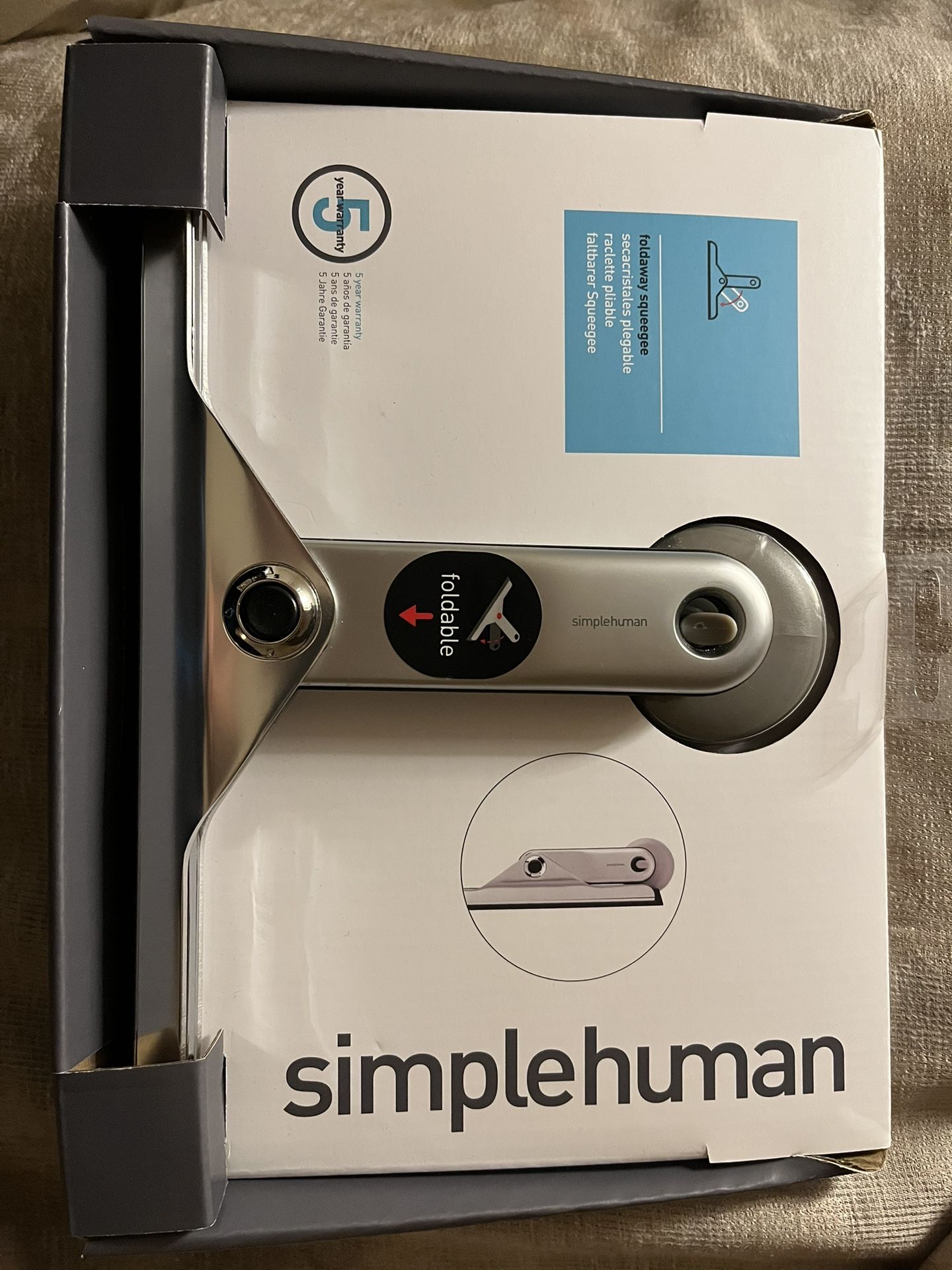 Simplehuman Foldaway Squeegee 