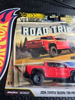 Hot wheels premium road trip 2024 Toyota tacoma TRD PRO