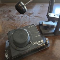 Roland KD-7 and Ludwig Kick Pedal
