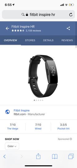 Brand new Fitbit inspire hR
