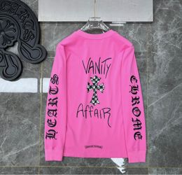 Pink Long Sleeve Chrome Shirt