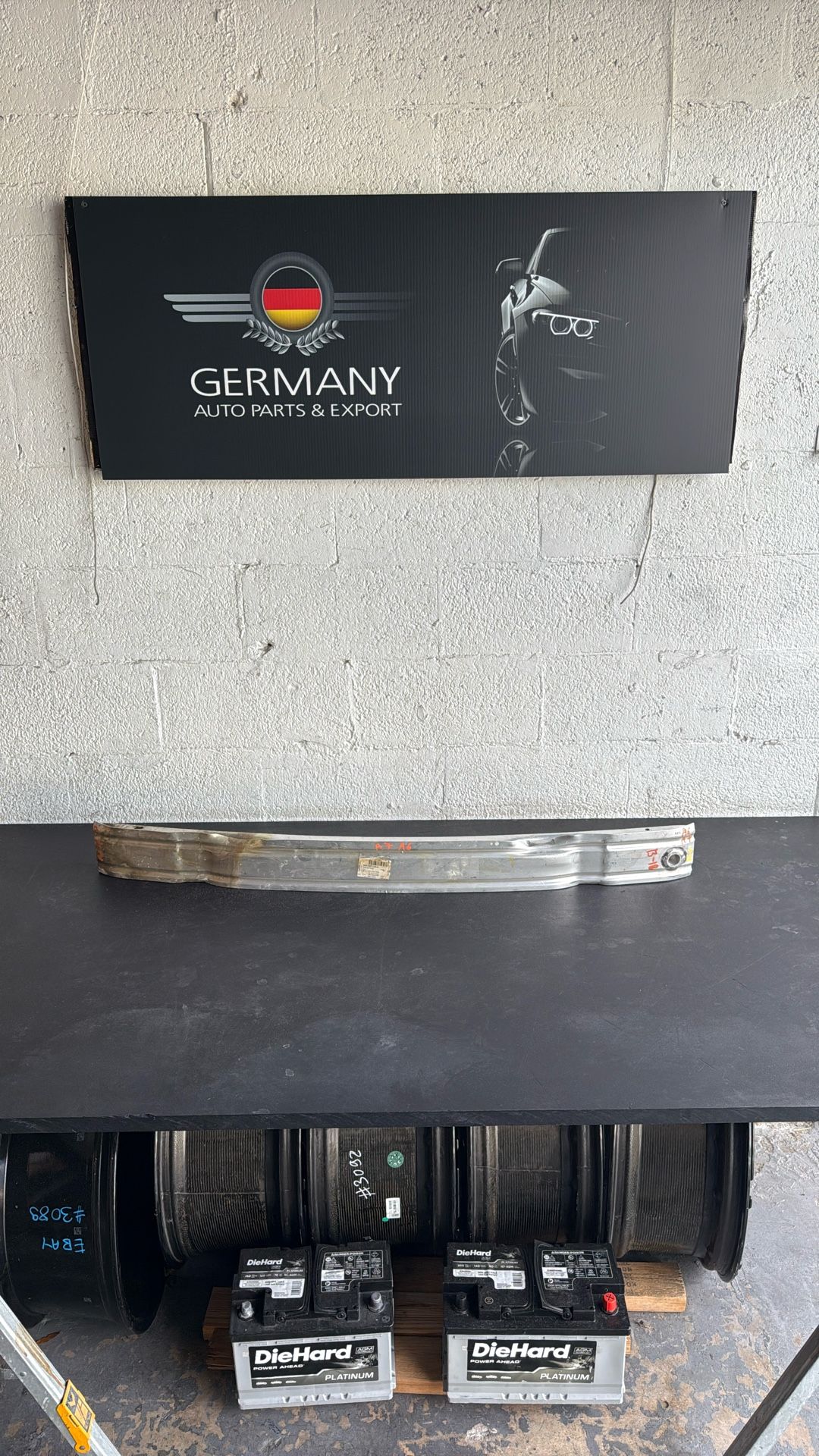 Audi A6. A7  Front Bumper Reinforsment Oem