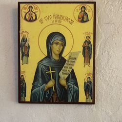 Romanian Icon SF CUVIOASA PARASCHEVA