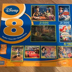 Puzzles 8 Disney Puzzles