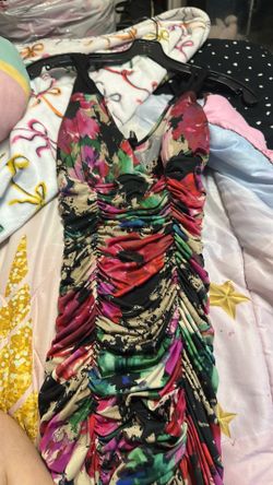 Floral mini dress