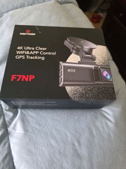 New Redriger 4k dashcam model  F7NP