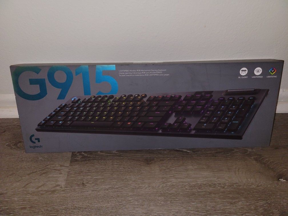 New Logitech G915 Wireless Keyboard
