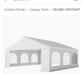 Replacement tent for outsunny party tent it's beige