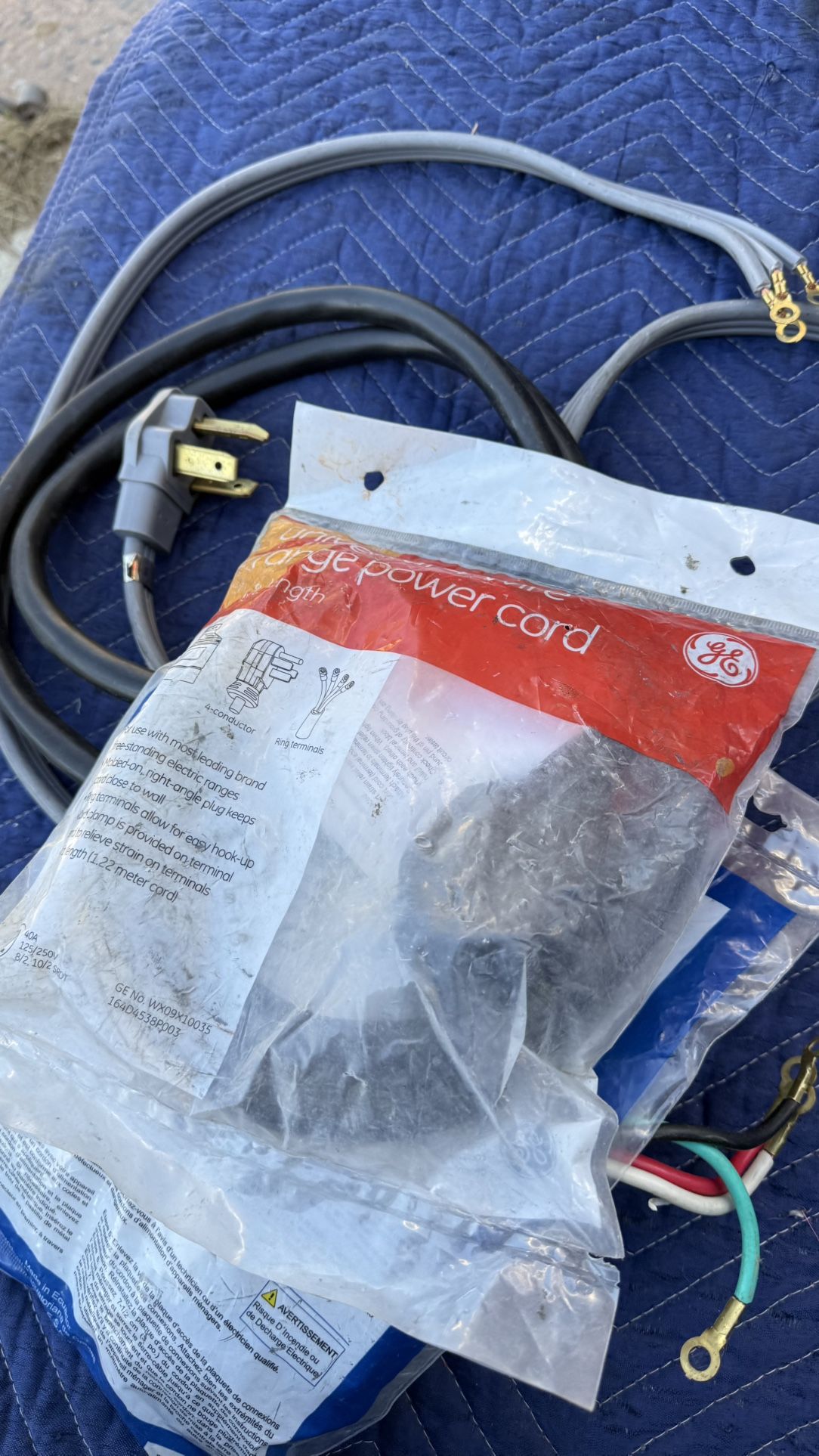 Dryer Power Cord For Appliances