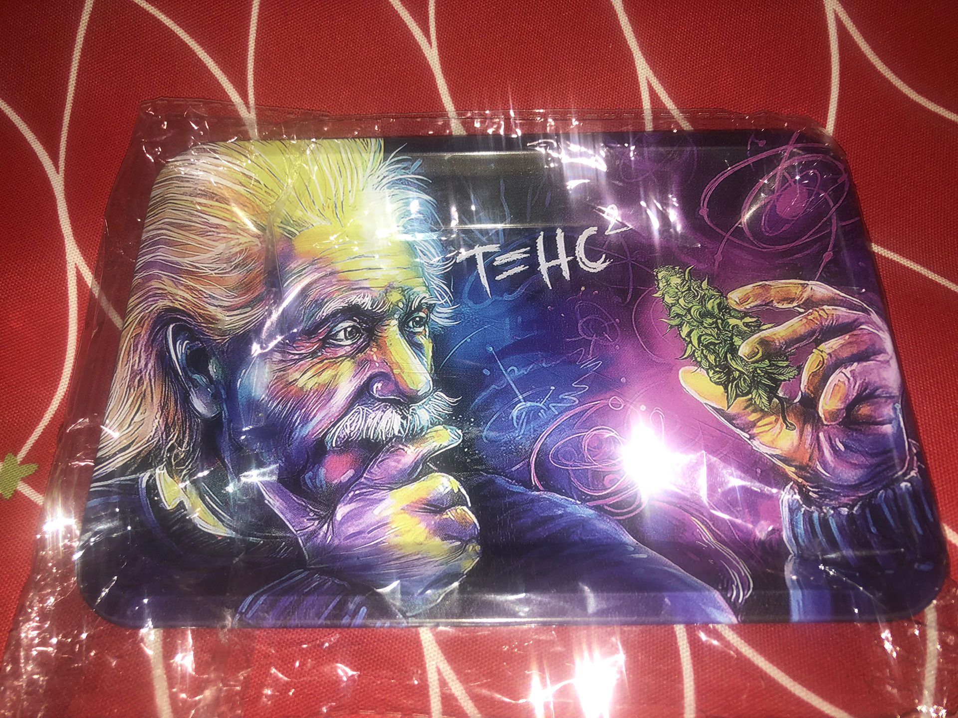 Albert Einstein Rolling Tray