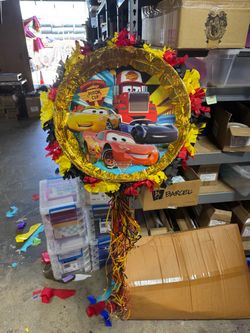 Cars pullstring cubana piñata