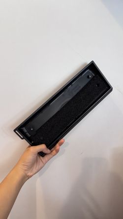 Wooting 60 HE v1 keyboard shell case with foam inside
