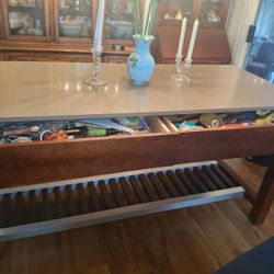 Table With Stone Top