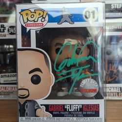 Funko Pop! Gabriel Iglesias Fluffy Signed 01