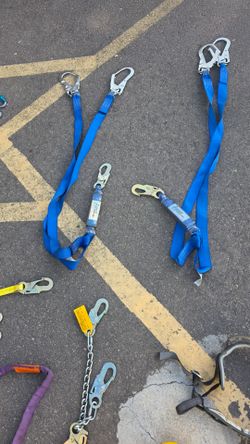 Fall Protection Safety Lanyards Lot