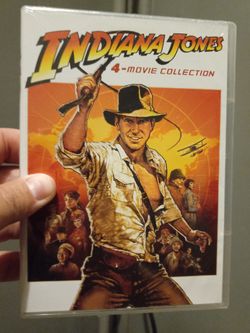 Indiana Jones 4 Movie Collection DVD, New