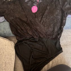 Womens lace body suit
