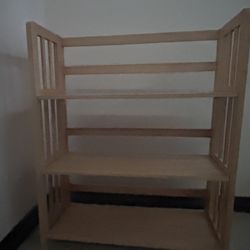 Sturdy Wooden 3-Tier Shelf 