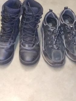 desierto padre Gracias Zapatos de casquillo para mujer y botas de mujer zise 8 for Sale in  Fontana, CA - OfferUp
