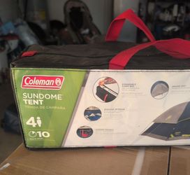 Coleman 4 person tent