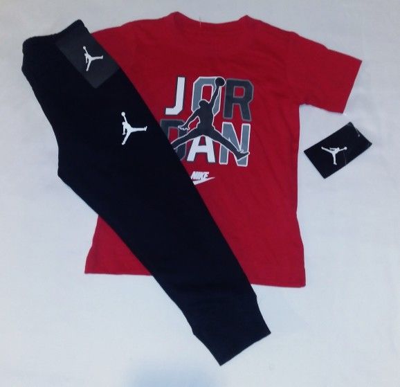 Jordan Boys Toddler 2pc Jogger & Tee Set - 4T 