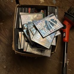 Boxes Of DVDs 