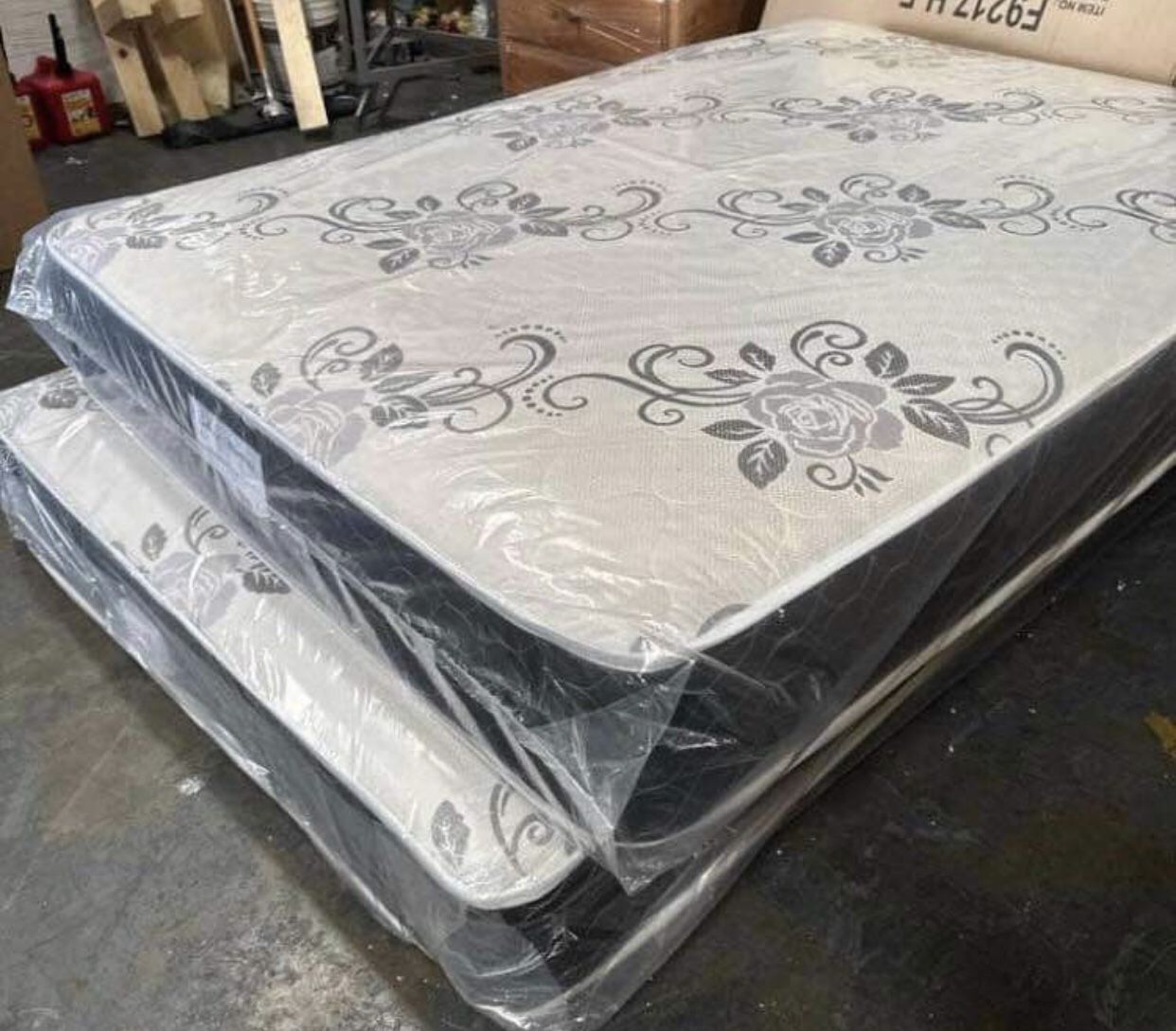 Set Full Size Mattress And Box Spring