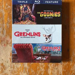 Blu-ray  Movie Three-pack: Goonies and Gremlins