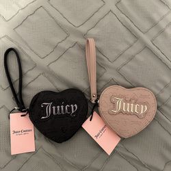 Juicy Couture Heart Wallets🖤🤎