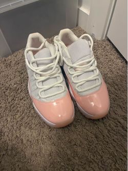 Pink Jordan 11 lows
