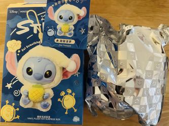 Stitch Miniso Plush Keychain