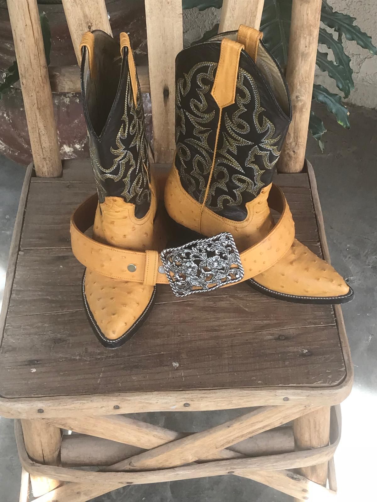 Botas Avestruz(original De mujer)