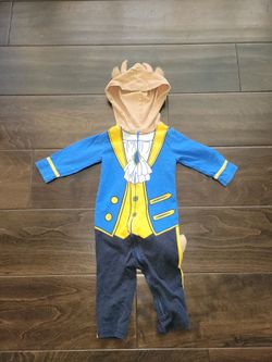 Disney Baby 6-12 mos. Beast Beauty and the Beast Halloween Costume