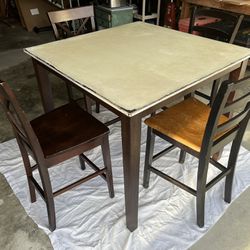 Dining Or Kitchen Table with 4 Chairs