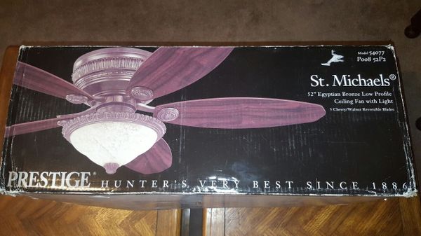 Hunter Ceiling Fan 52 Blade Span For Sale In Glendale Az Offerup