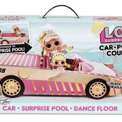 LOL Surprise Car-Pool Coupe & OMG Speedster Doll