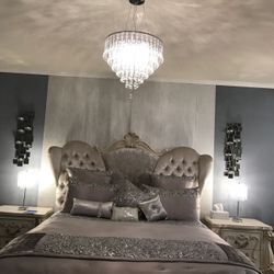 Luxury Gray Color Bedding
