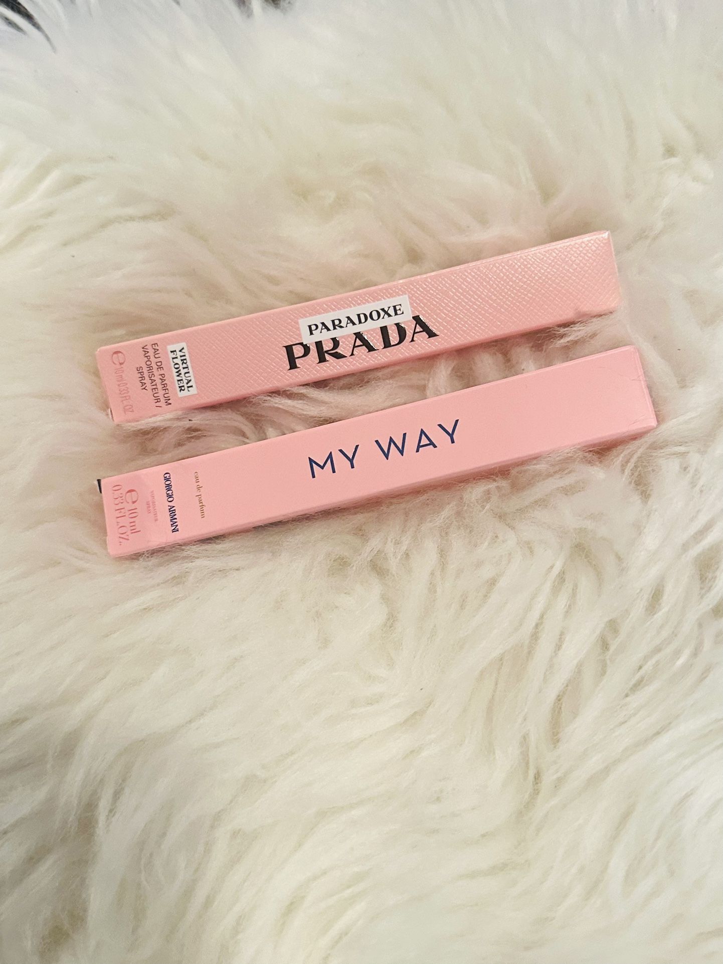 Prada & Georgio Armani Perfume